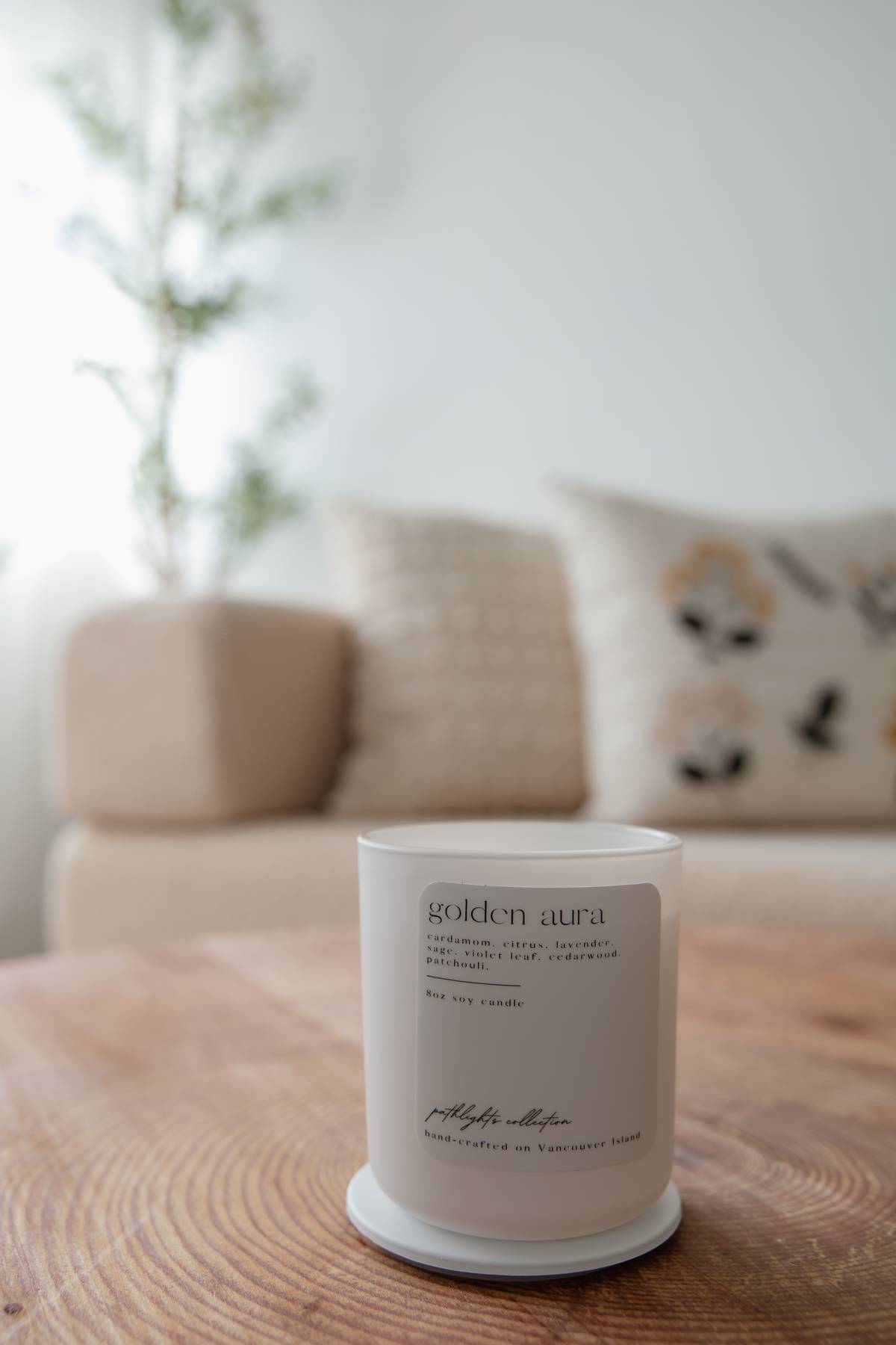 Golden Aura Candle