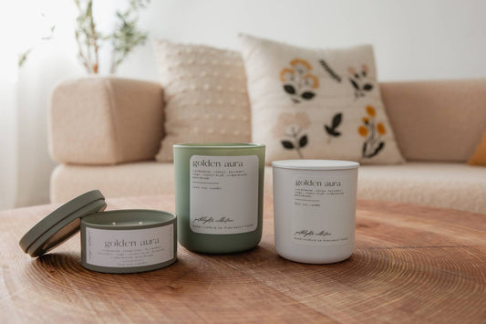 Golden Aura Candle