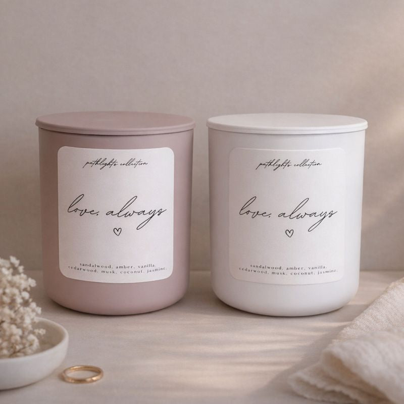 Love, Always Candle