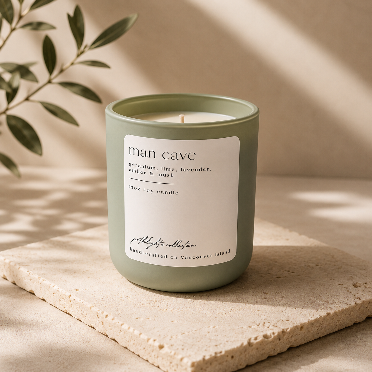 Man Cave Candle