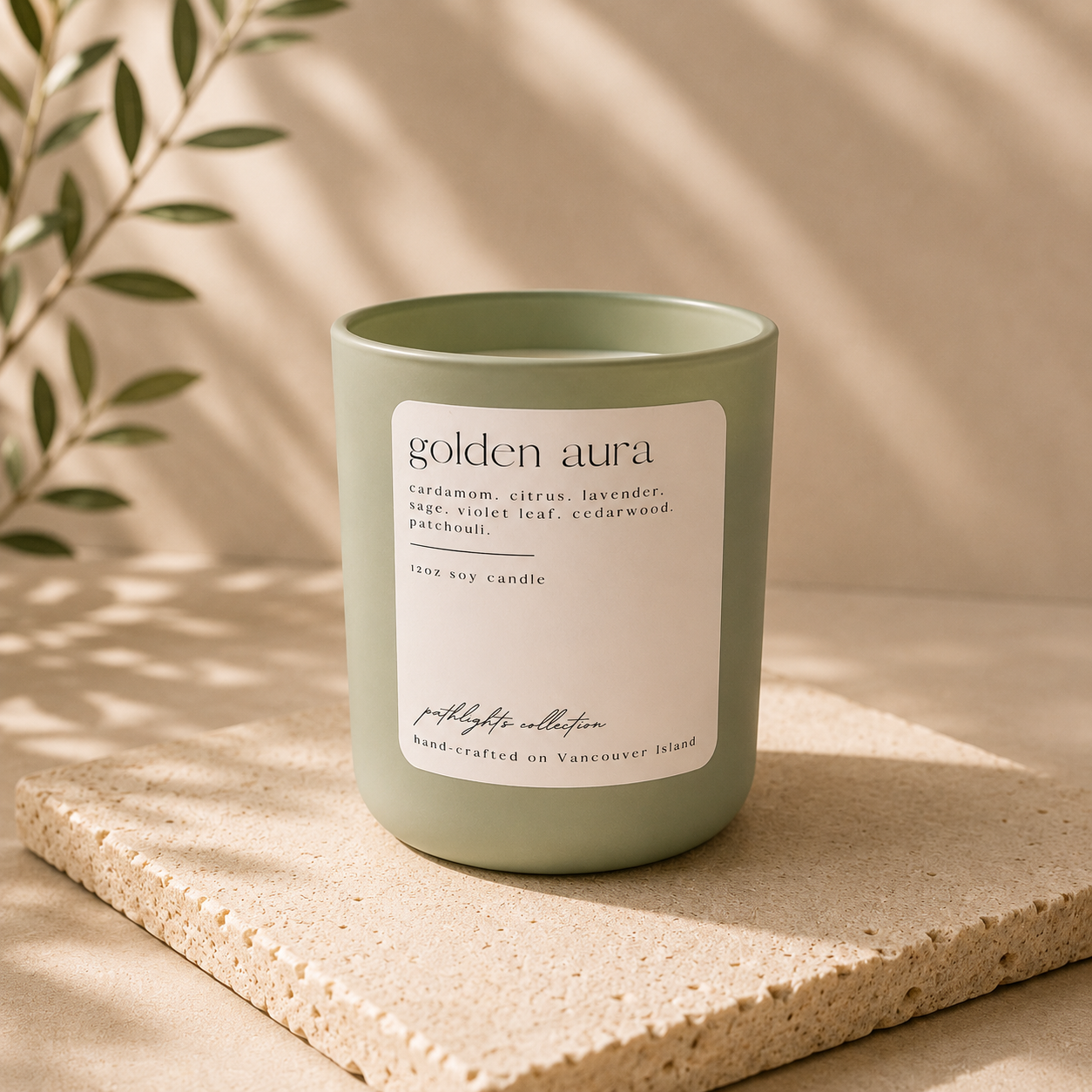 Golden Aura Candle