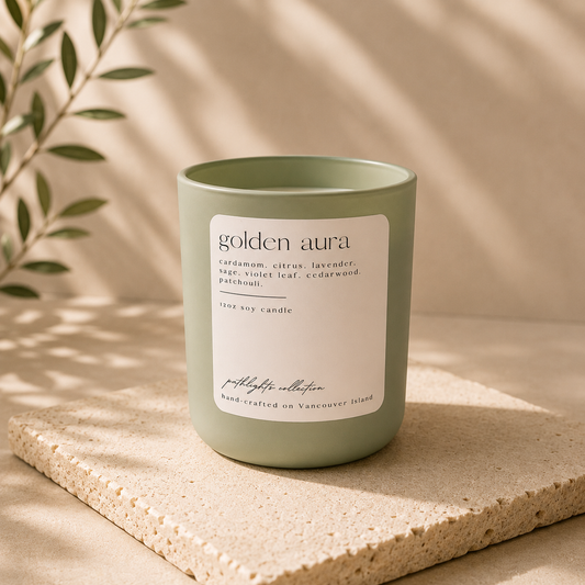 Golden Aura Candle