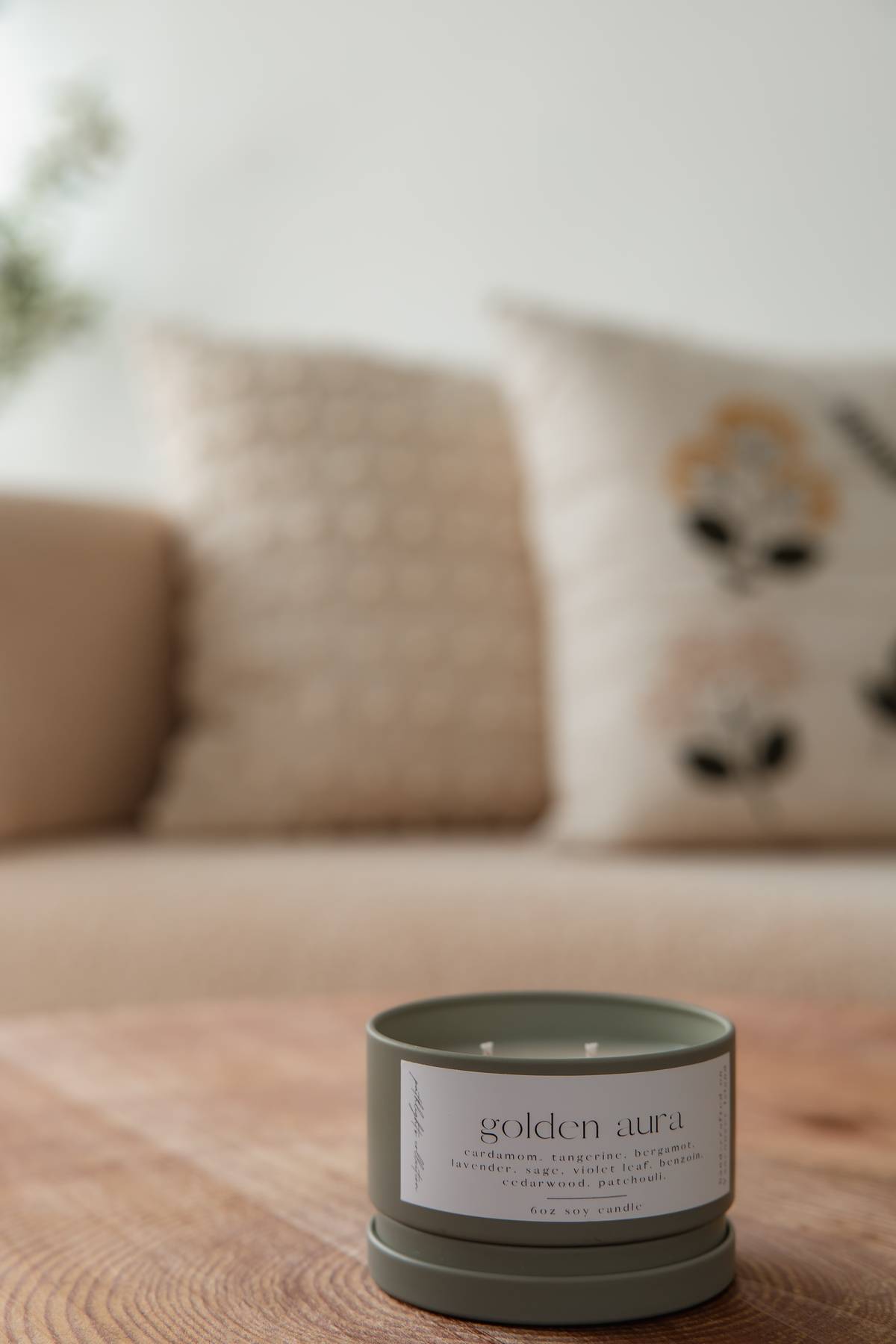 Golden Aura Candle