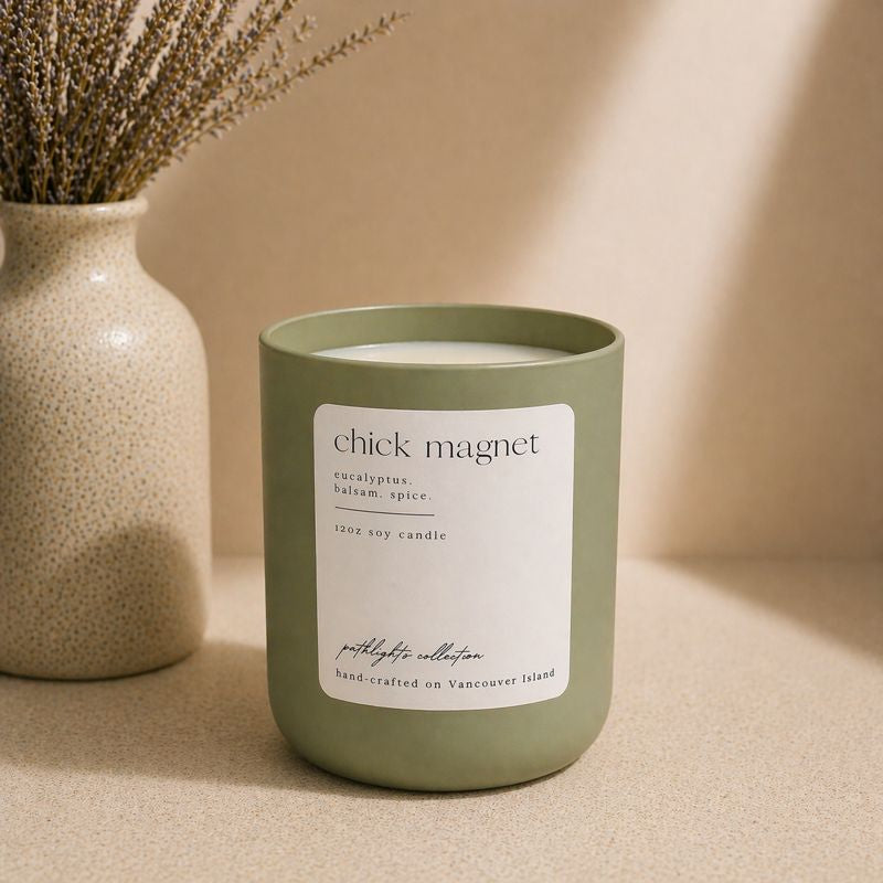 Chick Magnet Candle