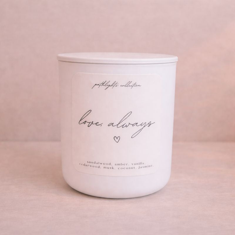 Love, Always Candle